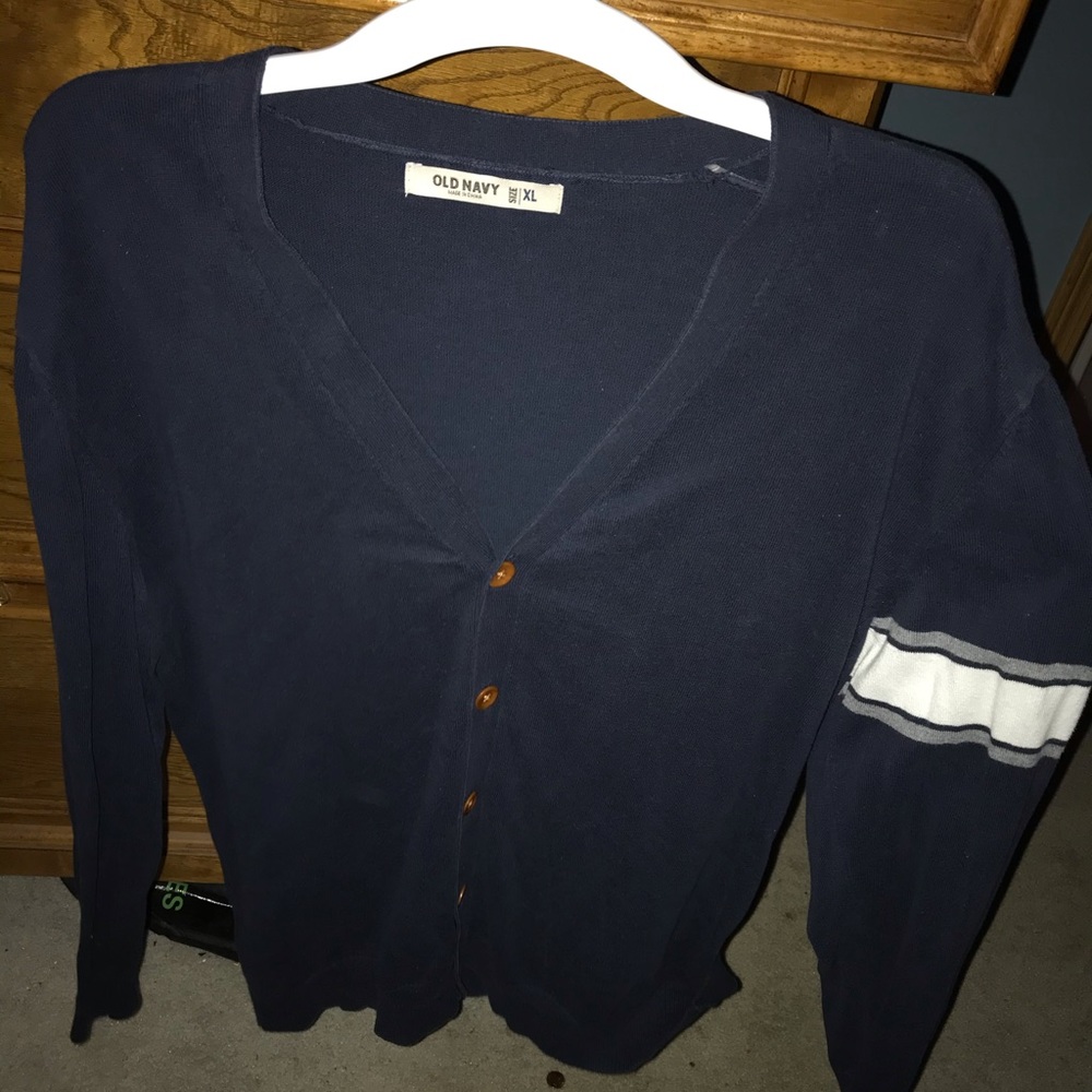 Men’s Old Navy Cardigan Blue Cardigan